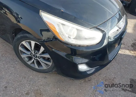 2014 Hyundai Accent Se z USA, uszkodzony, nr VIN KMHCU5AE6EU167810